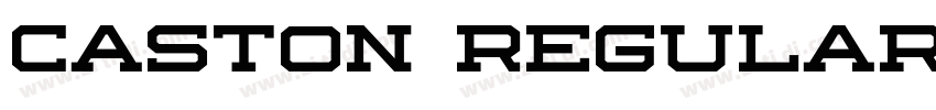Caston Regular字体转换 Caston Regular字体转换